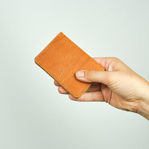 Missouri Tan Leather Card Holder