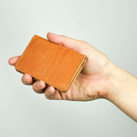 Missouri Tan Leather Card Holder