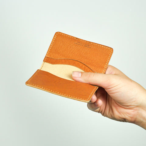 Missouri Tan Leather Card Holder