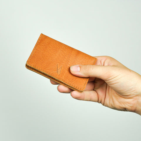 Missouri Tan Leather Card Holder