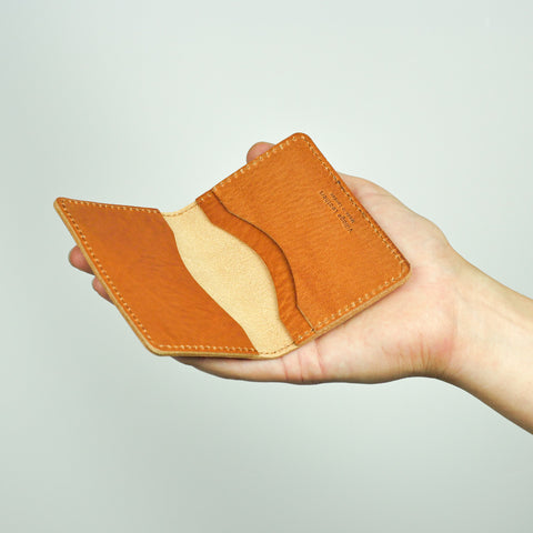 Missouri Tan Leather Card Holder