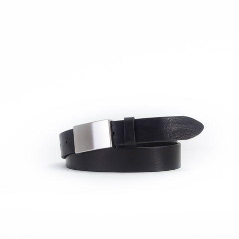 1 1/4" Plate Buckle Black