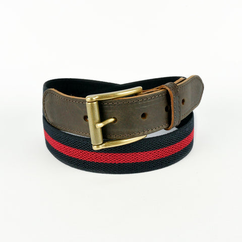 35 mm Stretch Navy & Red