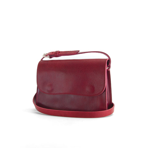 Vic - Missouri Burgundy Leather Bag