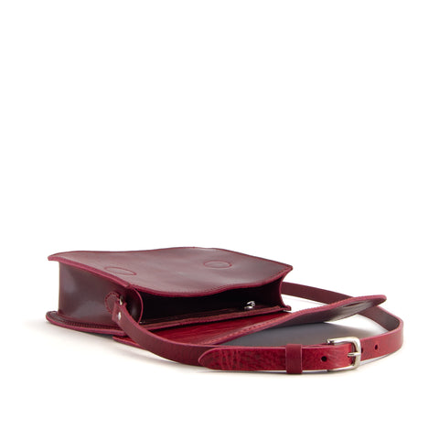 Vic - Missouri Burgundy Leather Bag